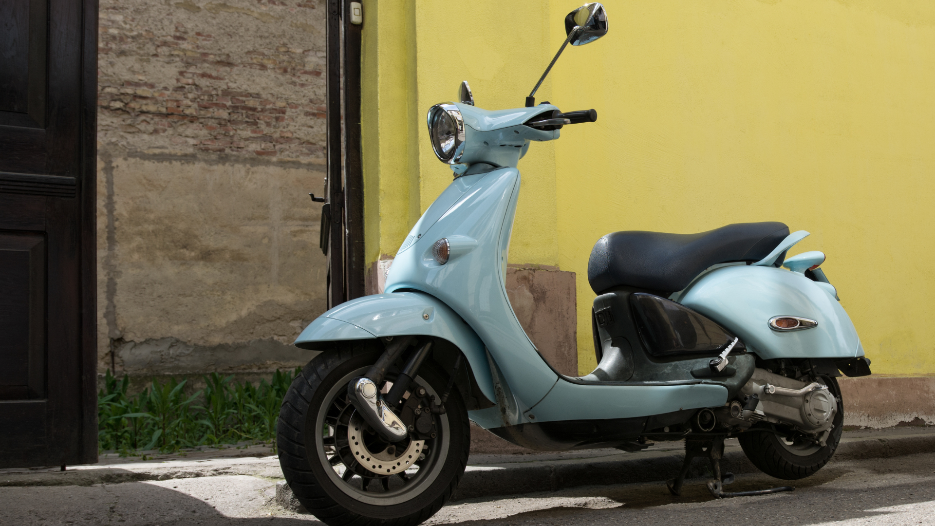 Scooter Bleu