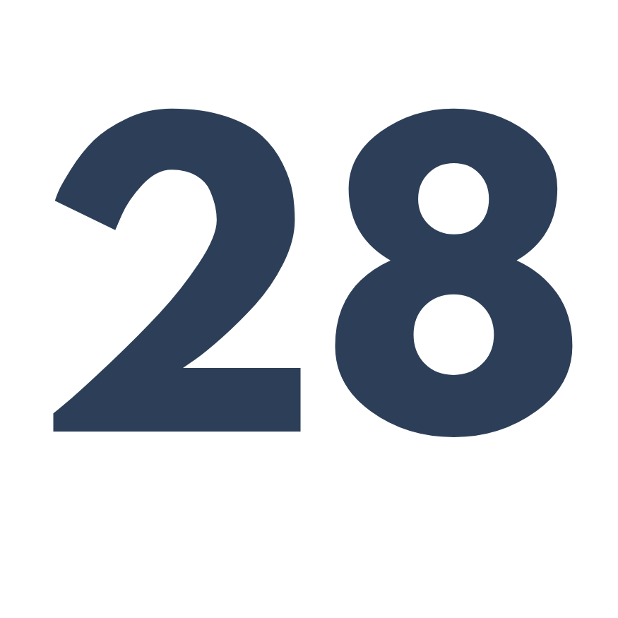 28 ans d'âge moyen