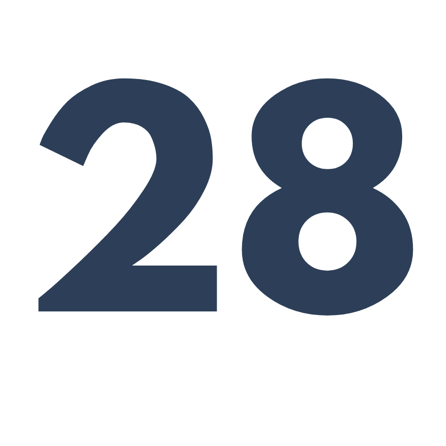 28 ans d'âge moyen