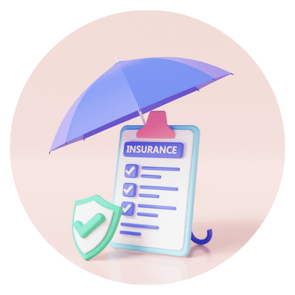 Picto 3D contrat d'assurance