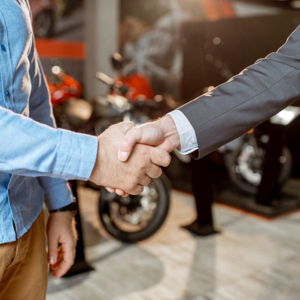 Vente d'une moto